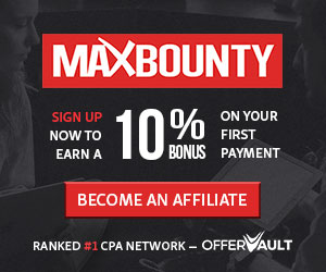 MaxBounty CPA Network Referral Program